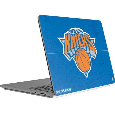 NBA New York Knicks Distressed Surface Laptop Studio Skin